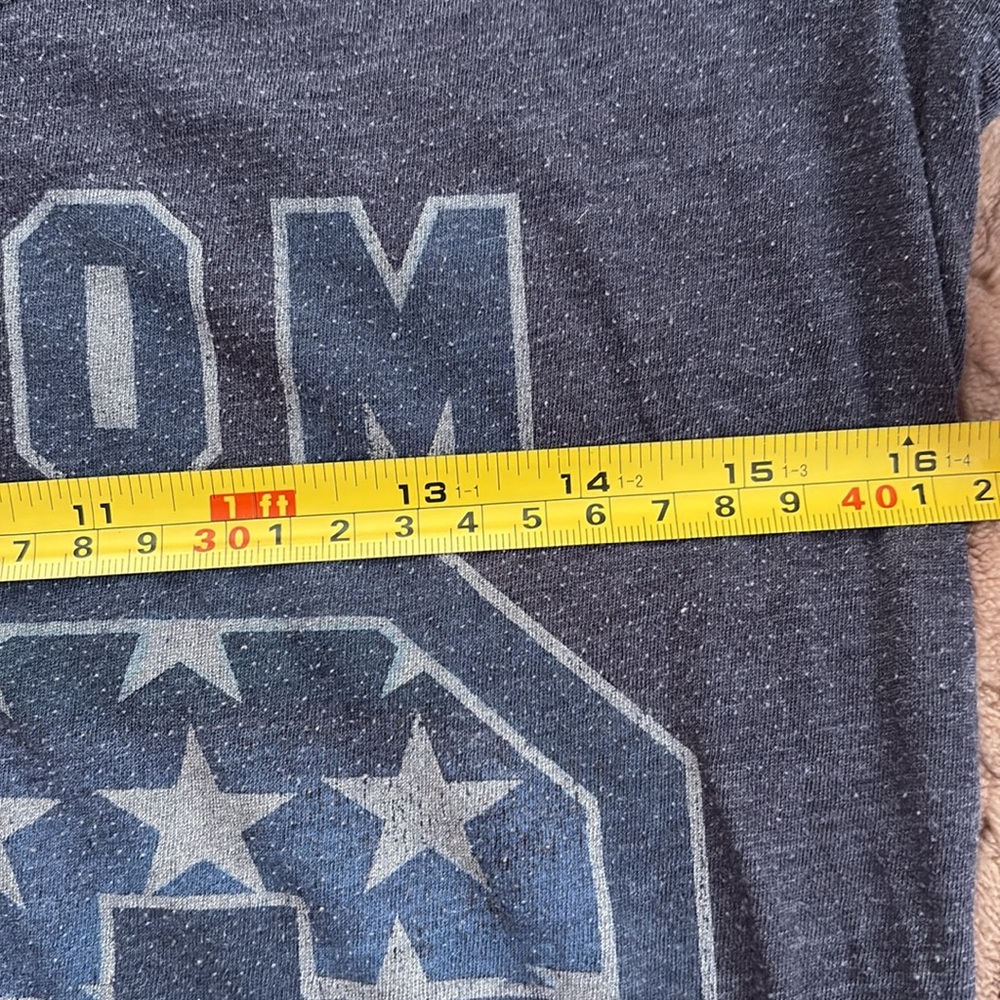 L.O.L. Vintage blue Graphic Short Sleeve T-Shirt - Picture 5 of 6